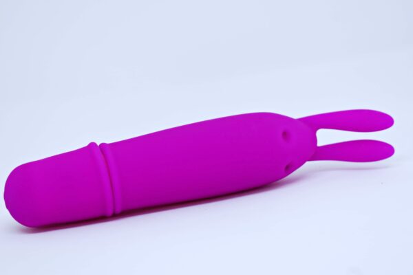 Estimulador Mini, Bala Vibradora Conejito para Clítoris de 10 intensidades (Resistente al agua)
