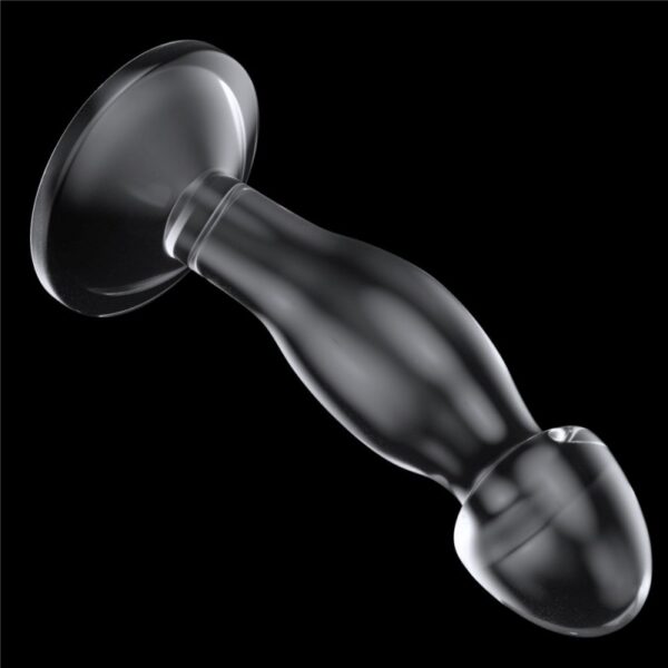 Consolador Transparente Prostatico Flawless