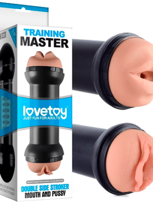 Masturbador Realístico Doble abertura (Boca & Vagina)
